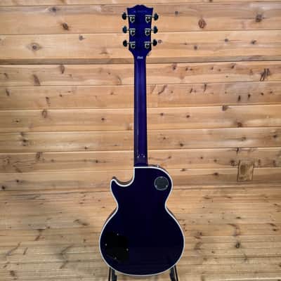 Gibson Custom Les Paul Figured Electric Guitar - Translucent Whale Blue image 5