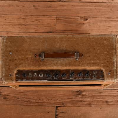 Fender 5F6-A Bassman 2-Channel 40-Watt 4x10" Guitar Combo Amp w/ Road Case  1959 image 3