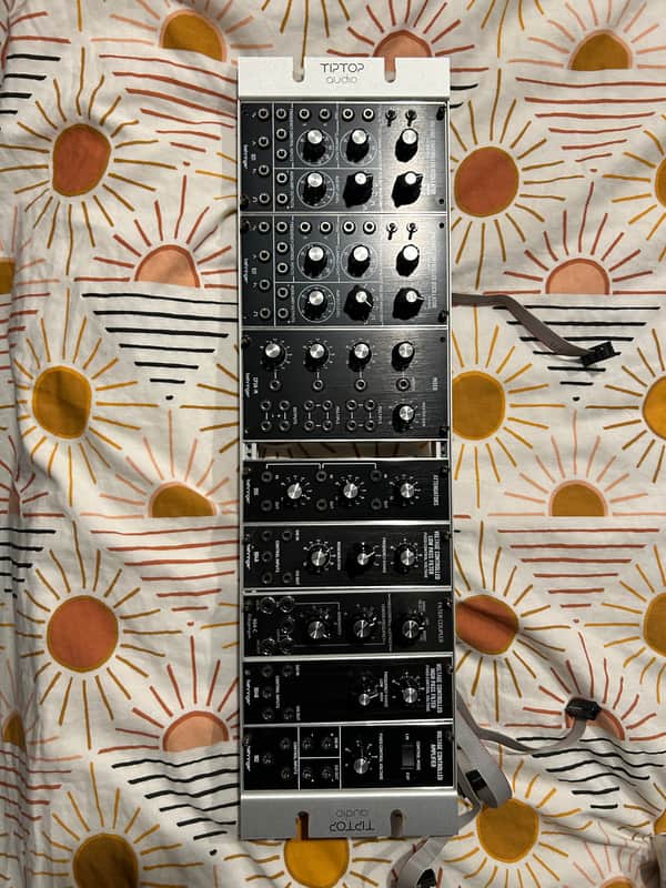 Behringer Moog Modular - Multiple modules and rack - with boxes image 1