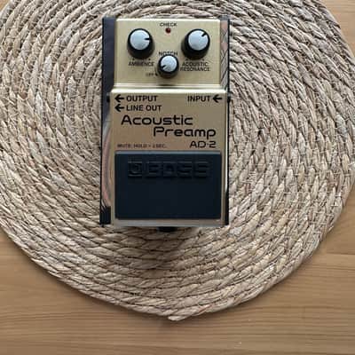 Boss AD-2 Acoustic Preamp Pedal 2016 - Present - Bronze image 3
