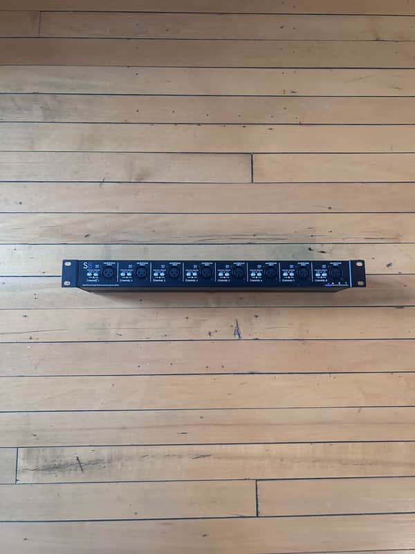 ART S8 Rackmount 8 Channel Microphone Splitter 2009 - Present Black