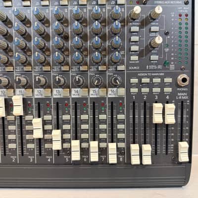 Mackie CR1604-VLZ 16-Channel 4-Bus Analog Mic/Line Mixer Vintage 1990's image 5