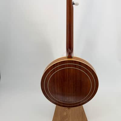 1970s GTR Hearts and Flowers 5-String Banjo Iida-Made Rare Natural w/ Case image 14
