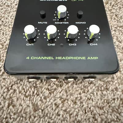 Samson QH4 4-Channel Headphone Amplifier 2010s - Silver/Black image 2