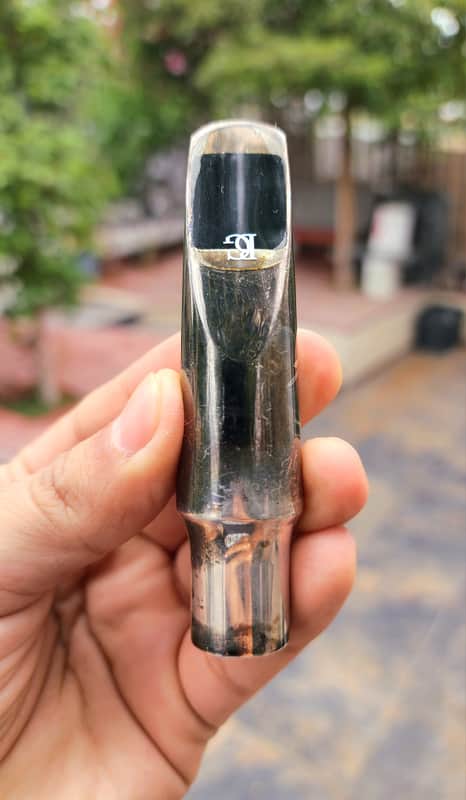 Brancher B21 Silver Plated Alto Sax Mouthpiece image 1