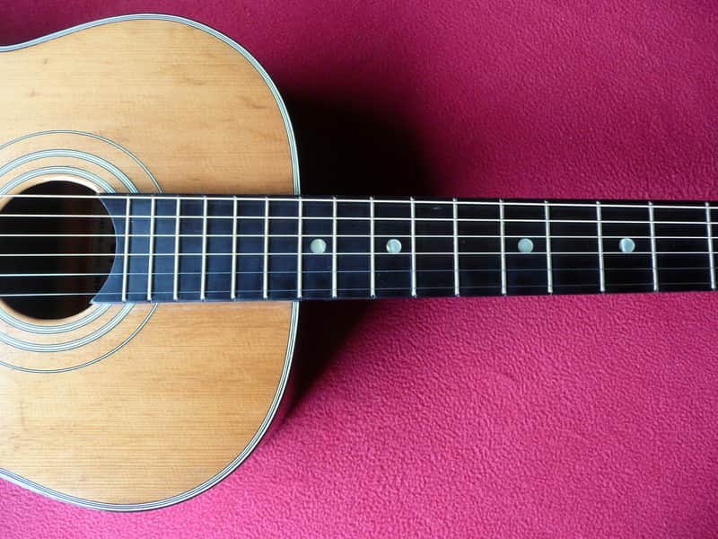 Yamaha Dynamic Guitar No.15 1963 Natural Japan Vintage ALL Solid