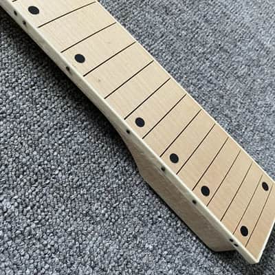 Long Scales Reversed Headstock Guitar Maple Neck image 5