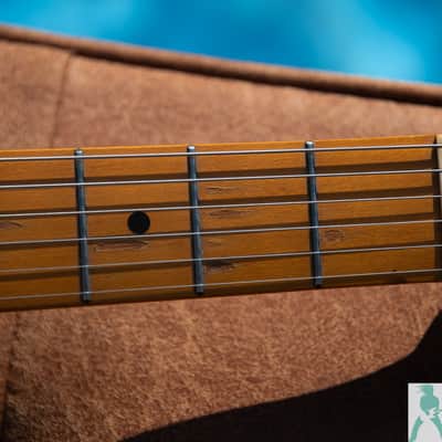 1980's Fender E Serial ST-57 MIJ '57 Stratocaster Reissue circa 1984-1987 - Sunburst - Made in Japan (FujiGen) - Pro Set Up w Perfect Frets/Action/Intonation! image 14