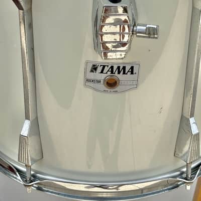 Tama Rockstar DX 12" Rack Tom White MADE IN JAPAN for drum set image 2