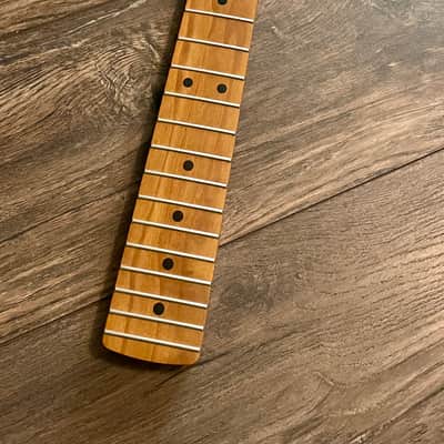 Warmoth Roasted Maple Stratocaster Neck Lic. by Fender image 1