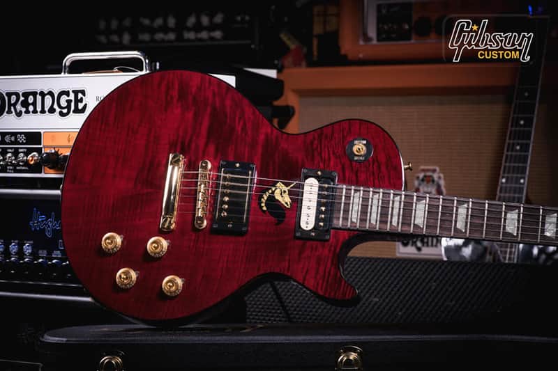 Gibson Custom Limited Mayday Monster Les Paul - Monster Autographed  2017 Monster Red image 1