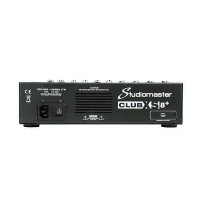 Studiomaster Club XS 8+ Compact Mixing Desk image 4