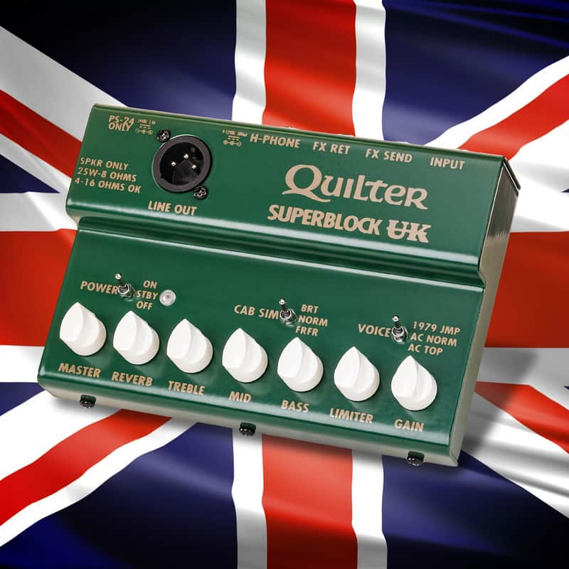 Quilter SuperBlock UK Amp Head System for Pedalboard image 1