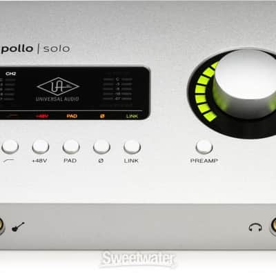 Universal Audio Apollo Solo Heritage Edition USB-C Audio Interface with UAD DSP (ApolloSUSBCHEd2) image 4