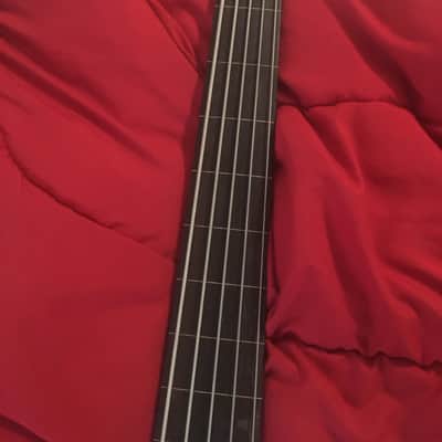 MTD Kingston Z5 Fretless Nordstrand Big Split Pickups 2010 Cherry Burst, wood cover pickups shipped image 6