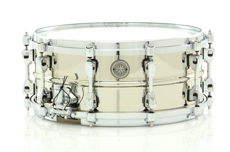 Tama 14 x 6-Inch Starphonic Brass Snare Drum image 1
