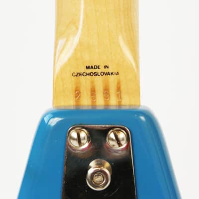 1967 Jolana Basso IX Vintage 4-String Electric Bass Guitar - Rare Communist Czechoslovakian Bass! image 15