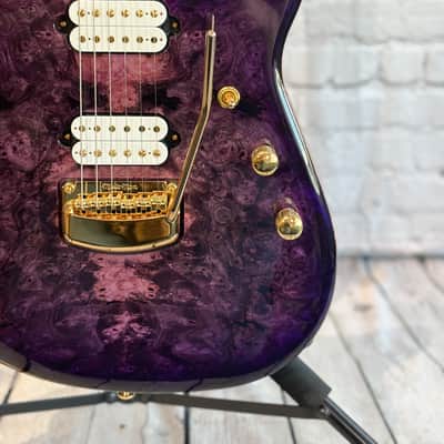 Ernie Ball Music Man Jason Richardson Signature Cutlass HH Majora Purple 2023 image 3