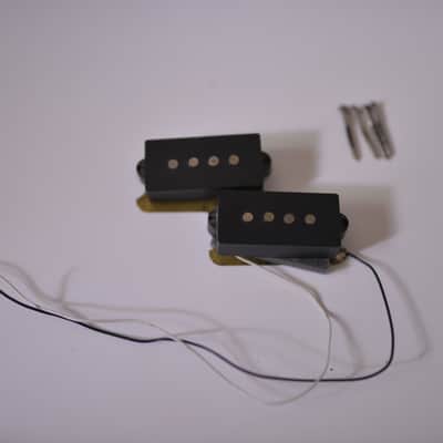 Vintage 1976 Fender Precision BASS Pickups Set HOT 11.21K 1970's PBass Guitar image 1