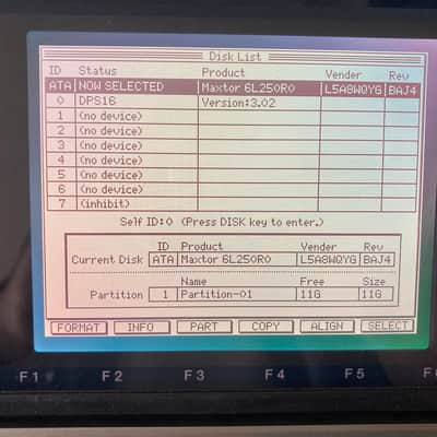 RARE - AKAI DPS16 Multitrack Recorder - EB-4M Effects Board - 250GB HDD - OS version 3.02 imagen 14