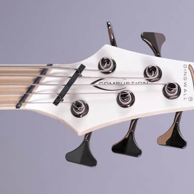 Dingwall NG3 'Nolly' Signature 5-String Ducati Pearl White image 5