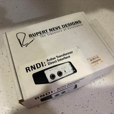 Rupert Neve Designs RNDI Active Transformer Direct Box 2015 - Present - White image 8