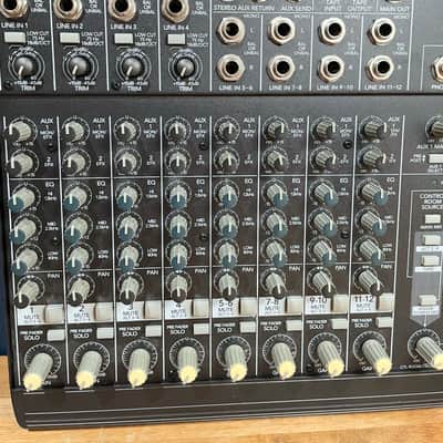 [Excellent] Mackie 1202-VLZ Pro 12-Channel Mic / Line Mixer - Dark Gray image 2