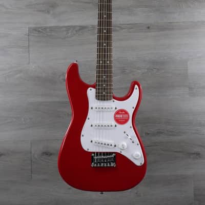 Squier Mini Stratocaster V2 with Laurel Fretboard Dakota Red image 2