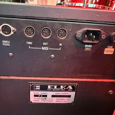 Elkavox F3 120 Bass Electronic Piano Accordion & Sound Module Setup image 5