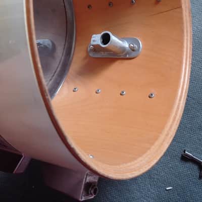 Vintage 1983 Sonor Phonic 13"x9" Tom - 9-Ply Beechwood - Made in W. Germany ( White Gloss) image 11