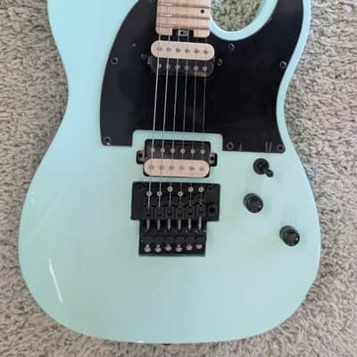 Mint Schecter Sun Valley Super Shredder PT FR Electric Guitar in Seafoam Green image 3