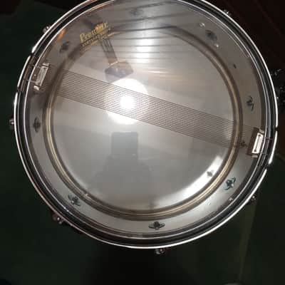 Premier 14 X5.5 Chrome Over Steel Snare Drum Chrome image 8