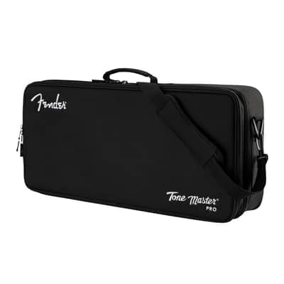 Fender Tone Master Pro Gig Bag with 600D Polyester Exterior, Two Zippered Storage Pockets, Top Carry Handle, and Removable Shoulder Strap (Black) image 3