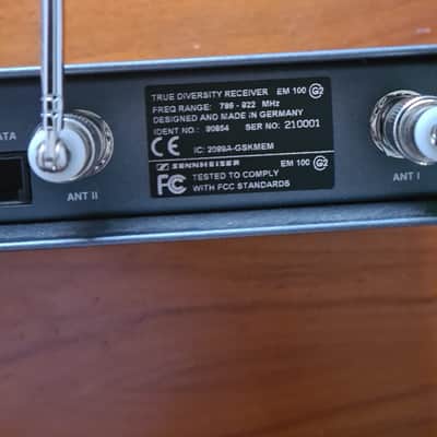 Sennheiser 🎧 Sennheiser EM 100 G2 True Diversity Receiver + SK 100 G2 Bodypack Transmitter – 786–822 MHz image 14