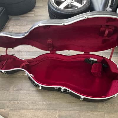 Used Bellafina 1133-12 ABS Cello Case with Wheels - 1/2 Size 2010s - Black image 2