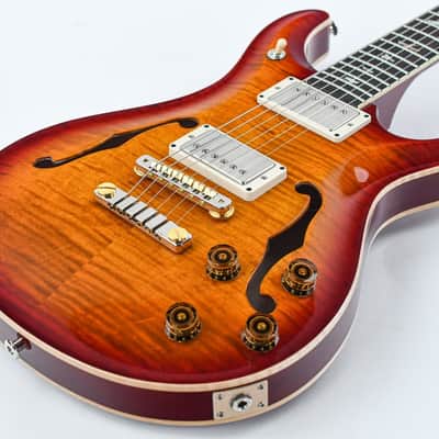 PRS McCarty 594 Hollowbody 2 Dark Cherry Burst 2021 - Dark Cherry Burst image 17