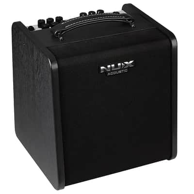 NUX Stageman AC-60 Acoustic Guitar Amp w/Drum Loop & Bluetooth image 5