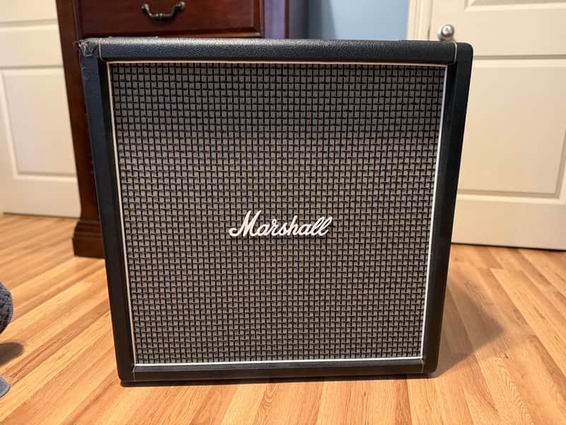 Marshall 1960BX 100-Watt 4x12" Straight Guitar Speaker Cabinet 1990 - Present - Black image 1