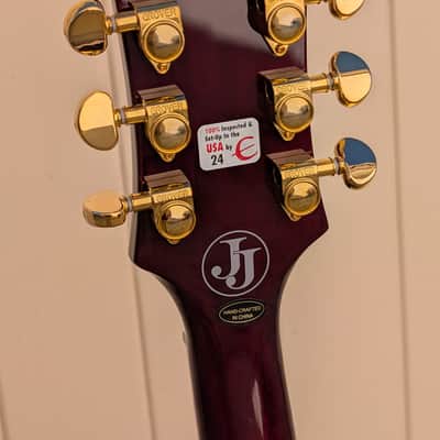 Epiphone Jerry Cantrell "Wino" Les Paul Custom 2022 - Present - Wine Red image 5