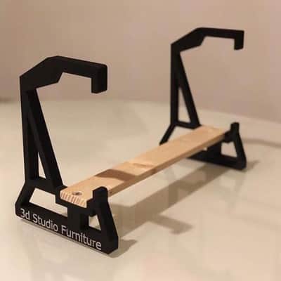 3d Studio Furniture single stand Moog Mother 32/DFAM 2020 Black image 3