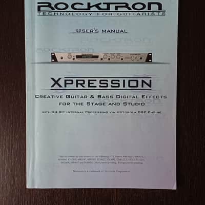 Immagine |19" RACK UNIT| (Multi-FX Processor) Rocktron Xpression - 4