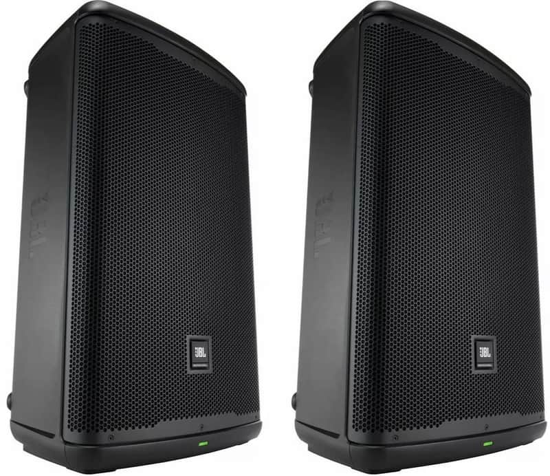 2x JBL EON715 15" 2-Way Powered PA / DJ Portable Speaker watts Bluetooth and DSP 1300 Watts (MINT) image 1