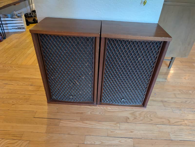 Sansui SP-1200 1970-1979 - Walnut image 1