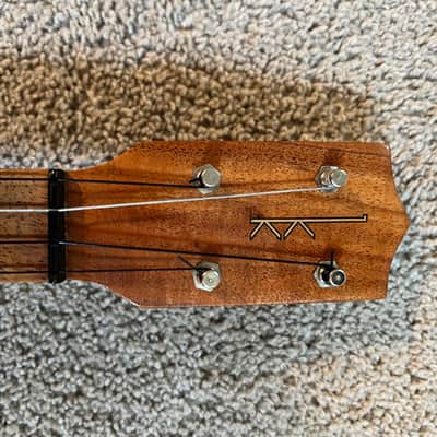 Kamaka Tenor Ukulele — vintage white label 1970s - Natural koa image 4
