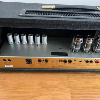 Marshall 6100 LM new caps 30th Anniversary 3 Channel 100 W Head 1992 - 1997 Black image 17