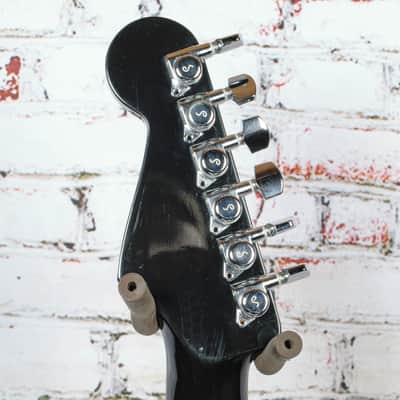Warmoth - HH S-Style Electric Guitar w/Dillon Neck Babicz Bridge Locking Tuners - Black - x1557 - USED image 10