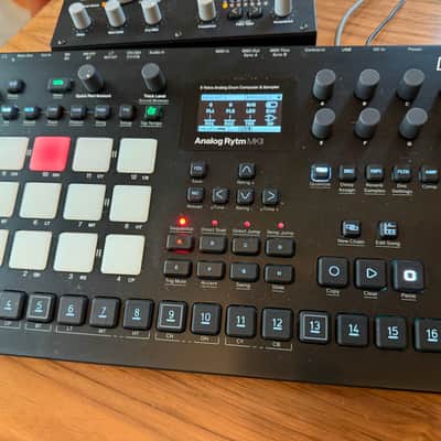 Elektron Analog Rytm MkII Mint + Desk Saver  2020 - Black image 2
