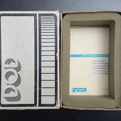 1970s - Rare - Boxed - Vintage DOD Phasor 201 Gray Box 1970s - Blue image 20