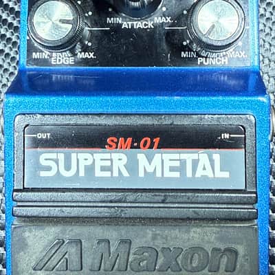 Maxon SM-01 Super Metal 1980s , Made in Japan - Blue image 3