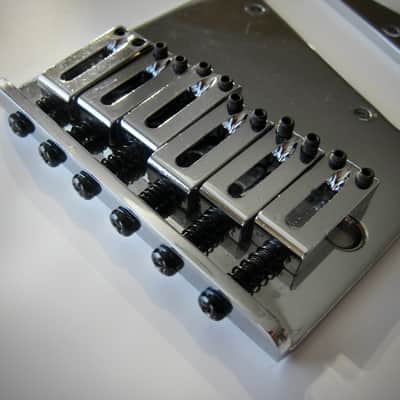Fender Telecaster Bridge & Saddles Circa 1990-2025 Chrome image 5